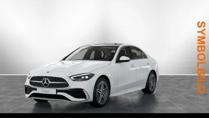 Gebraucht Mercedes C180 AMG 170 PS (125 kW) 2025 Polarweiß uni Limousine
