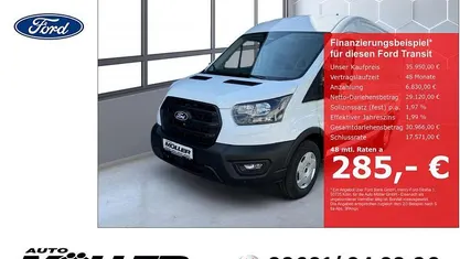 Neu Ford Transit Trend 131 PS (96 kW) 2025 Weiß Limousine