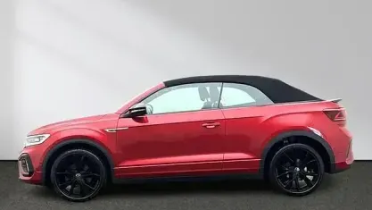 Gebraucht VW T-Roc Cabriolet R-line 150 PS (110 kW) 2022 Kings red Cabrio