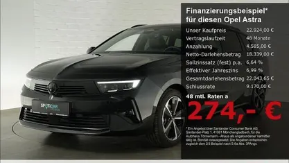 Schwarz Gebraucht 2024 Opel Astra Kombi | 22.924 € (Guter Preis)