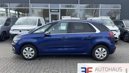 Gebraucht Citroën C4 SpaceTourer Shine 120 PS (88 kW) 2017 Blau Van / Kleinbus