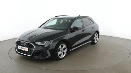 Gebraucht Audi A3 Sportback S-Line 150 PS (110 kW) 2021 Schwarz Kleinwagen