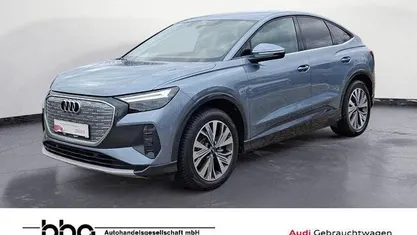 Gebraucht Audi Q4 Sportback e-tron Ambiente 125 kW (170 PS) 2023 Geysirblau metallic SUV