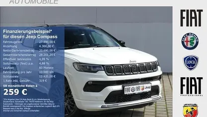 Gebraucht Jeep Compass 241 PS (177 kW) 2022 Weiss SUV