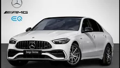 Weiss manufaktur lack manufaktur opalithweiss bright Gebraucht 2024 Mercedes C43 AMG AMG Limousine | 63.380 € (Fairer Preis)