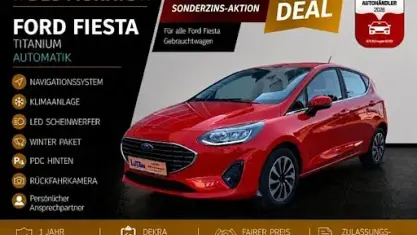 Gebraucht Ford Fiesta Titanium 101 PS (74 kW) 2022 Racerot Kleinwagen