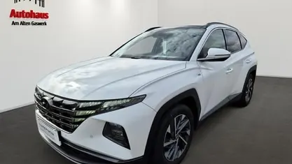 Gebraucht Hyundai Tucson 136 PS (100 kW) 2021 Polar white SUV