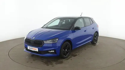 Gebraucht Skoda Fabia Selection 95 PS (69 kW) 2024 Blau Limousine