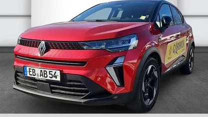 Dezirrot metallic, black pearlschwarz metallic (rot) Gebraucht 2025 Renault Captur Techno SUV | 25.995 €