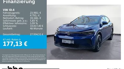 Gebraucht VW ID.4 Pure 125 kW (170 PS) 2023 SUV