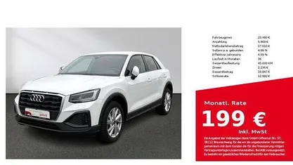 Gebraucht Audi Q2 Ambiente 116 PS (85 kW) 2024 Arkonaweiß SUV