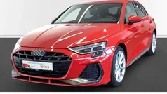 Progressivrot metallic Gebraucht 2024 Audi A3 Sportback S-Line Limousine | 33.689 € (Superpreis)