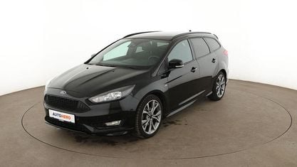 Gebraucht Ford Focus ST-Line 125 PS (91 kW) 2018 Schwarz Kombi