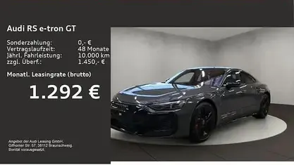 Neu Audi e-tron GT quattro Ambiente 570 kW (775 PS) 2026 Nimbusgrau perleffekt Limousine