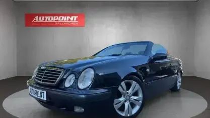 Occasion Mercedes CLK320 226 ch (166 kW) 1998 Bleue Cabriolet