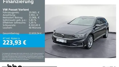 Gebraucht VW Passat GTE 218 PS (160 kW) 2021 Kombi