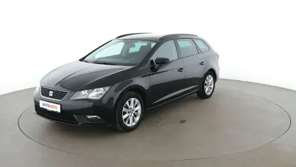 Gebraucht Seat Leon Style 125 PS (91 kW) 2015 Schwarz Kombi
