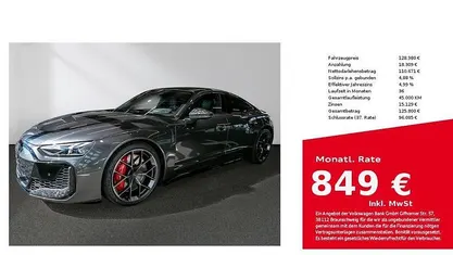 Gebraucht 2025 Audi e-tron GT quattro Performance Limousine | 128.980 € (Superpreis)