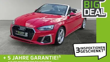 Gebraucht Audi A5 Cabriolet S-Line 204 PS (150 kW) 2022 Tangorot metallic Cabrio