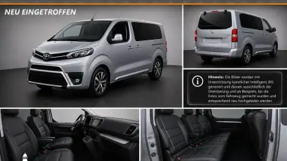 Gebraucht Toyota Proace Verso 177 PS (130 kW) 2023 Silber metallic Kombi