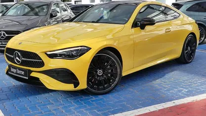 Gebraucht Mercedes CLE200 AMG 204 PS (150 kW) 2024 Unilack sonnengelb Coupé