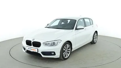 Gebraucht BMW 118 Sport Line 136 PS (100 kW) 2019 Weiß Kleinwagen