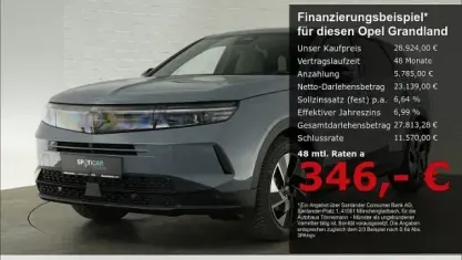 Neu Opel Grandland Electric 145 PS (106 kW) 2025 Grau SUV