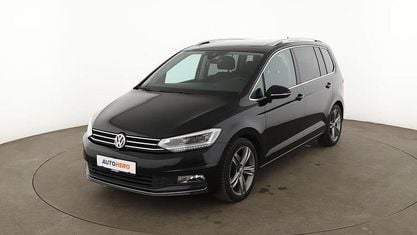 Gebraucht VW Touran Highline 150 PS (110 kW) 2016 Schwarz Van / Kleinbus