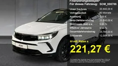 Lack weiss banquise/ deckende lackierung Gebraucht 2023 Opel Grandland X GS Line SUV | 20.840 € (Superpreis)