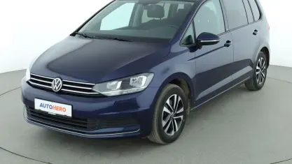 Gebraucht VW Touran United 122 PS (89 kW) 2021 Blau Van / Kleinbus