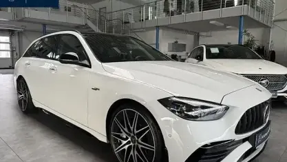 Käytetty Mercedes C43 AMG Premium 408 HP (300 kW) 2024 Valkoinen Farmari