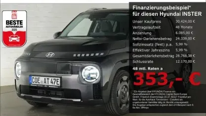 Neu Hyundai Inster 85 kW (116 PS) 2026 Schwarz Kleinwagen