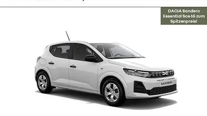 Nuova Dacia Sandero Essentiel 67 CV (49 kW) 2026 Bianco Berlina