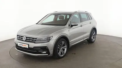 Silber Gebraucht 2019 VW Tiguan Highline SUV | 25.980 € (Fairer Preis)