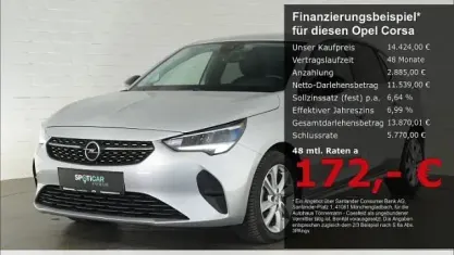 Gebraucht Opel Corsa Elegance 101 PS (74 kW) 2023 Silber Kleinwagen