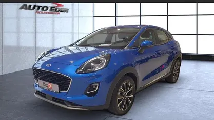 Blau Gebraucht 2021 Ford Puma Titanium SUV | 17.880 € (Guter Preis)