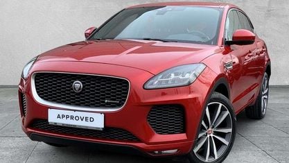 Begagnad Jaguar E-Pace R-Dynamic 202 HK (148 kW) 2019 Röd SUV