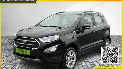 Obsidianschwarz Gebraucht 2021 Ford Ecosport Titanium SUV | 14.970 € (Fairer Preis)
