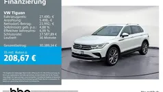 Weiß Gebraucht 2021 VW Tiguan Elegance SUV | 27.490 € (Fairer Preis)