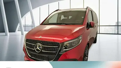 Hyazinthrot metallic Gebraucht 2024 Mercedes V300 Style Van / Kleinbus | 66.950 € (Superpreis)