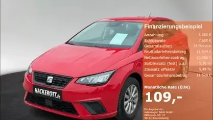 Gebraucht Seat Ibiza Style 80 PS (58 kW) 2023 Rojo emocion Kleinwagen