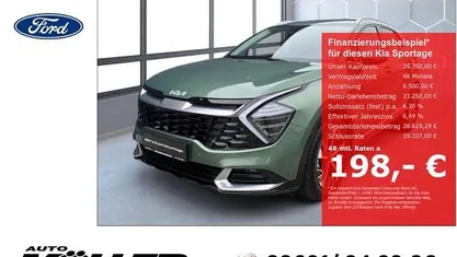 Experience grün metallic Gebraucht 2024 Kia Sportage Spirit SUV | 29.750 € (Superpreis)
