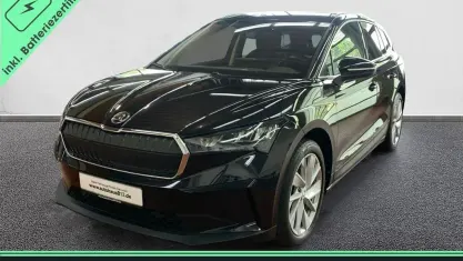 Gebraucht Skoda Enyaq iV 150 kW (204 PS) 2022 Blackmagic perleffekt (schwarz) SUV