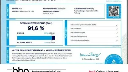 Gebraucht Audi Q4 e-tron Basis 125 kW (170 PS) 2023 Grau SUV