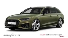 Distriktgrün metallic Gebraucht 2022 Audi A4 S-Line Kombi | 26.880 € (Superpreis)