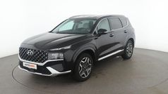 Schwarz Gebraucht 2021 Hyundai Santa Fe Signature SUV | 34.620 € (Fairer Preis)