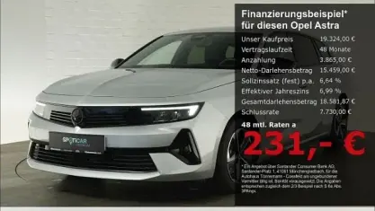 Gebraucht Opel Astra 131 PS (96 kW) 2024 Silber Kombi