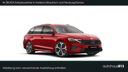 Ny Skoda Octavia RS 265 HK (194 kW) 2025 Grøn Stationcar