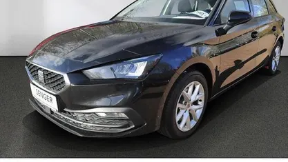Gebraucht Seat Leon Style 150 PS (110 kW) 2022 Midnight schwarz metallic Kombi