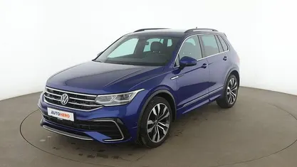 Gebraucht VW Tiguan R-line 200 PS (147 kW) 2021 Blau SUV